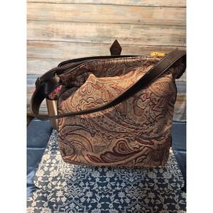 Sag Harbour Vintage Retro Tapestry Shoulder Bag